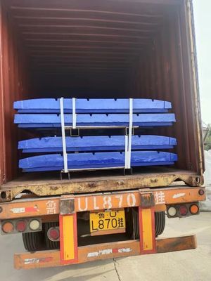 Tipo de processamento triturador de mandíbula placa dentária para mineração de pedra triturador fundição