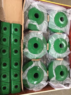 Distribuidor de placas de moagem de impacto de eixo vertical Parte sobressalente B9600 Partes de desgaste para mineração