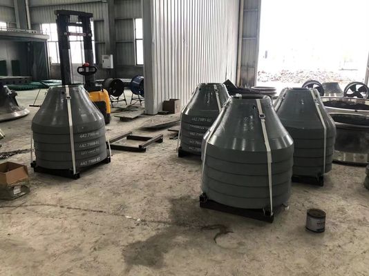 CH880 Cone Crusher Parts Mantle e Bowl Liner em todo o mundo Tipo de processamento de fundição