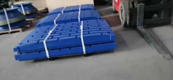 OEM Aceitável Chave Plate de aço manganês para C145 C150 Chave Crusher Peças sobressalentes de desgaste