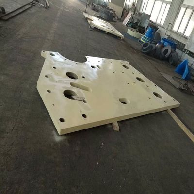 Peças sobressalentes para triturador de mandíbulas Peças para triturador de cones de pedra Peças para placas laterais Peso 100 kg
