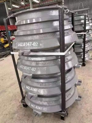 CH420 triturador de pedra de cone máquina de pedreira de minério de mandíbulas peças sobressalentes de placa para duração longa