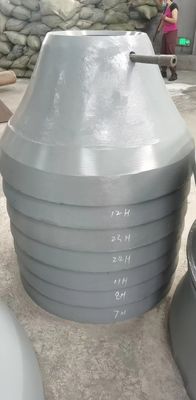 Peças sobressalentes para triturador de cone de alto cromo de alto manganês Tipo de processamento de mineração de energia