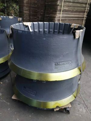 Acessórios de triturador de cone resistentes ao desgaste e duráveis para mineração de pedreiras Modelo personalizado