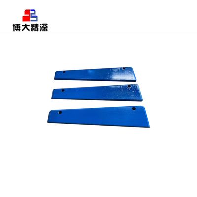 100KG VSI Stone Cone Crusher wear Parts Plate de ensaio para mineração Cone Crusher Deburring