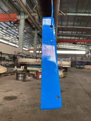 100KG VSI Stone Cone Crusher wear Parts Plate de ensaio para mineração Cone Crusher Deburring