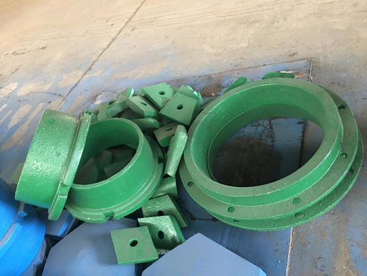Tubo de alimentação de cromo para triturador de cones de pedra VSI Triturador de minas Peças de desgaste duradouras