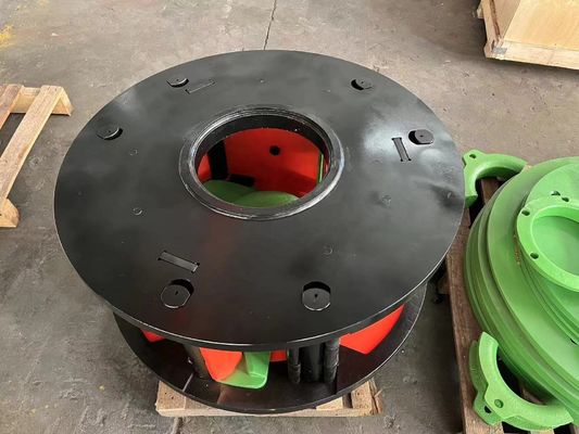 RC840 Barmac VSI Triturador Peças sobressalentes Rotor Assy para desempenho de usinagem CNC