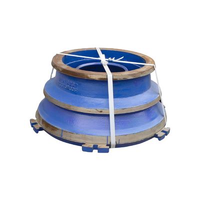 Triturador de pedra de manganês elevado Triturador de cone Concavo Mantle Bowl Liner em Várias Cores