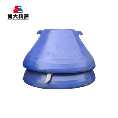 GP100 100S Crusher Mantle Concave Bowl Liner para Mineração de Minério Performance de Longa Duração