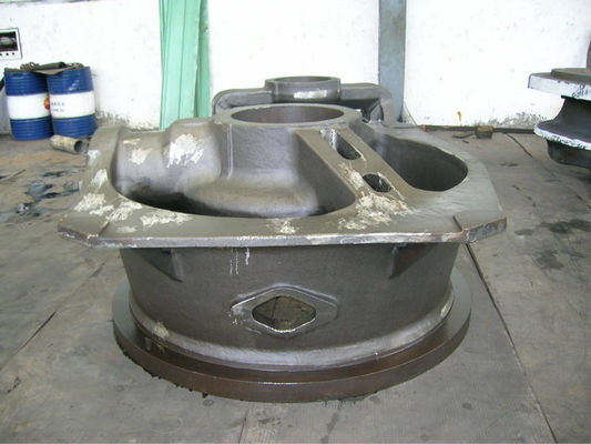 Forjamento Machining Quadro inferior para GP500S cone triturador usado no processo de mineração de minério