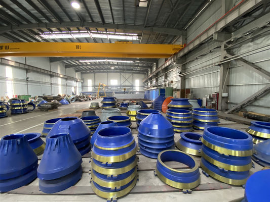 HP300 Conus Crusher Mining Equipment Parts Concave and Mantle com norma ISO-9001