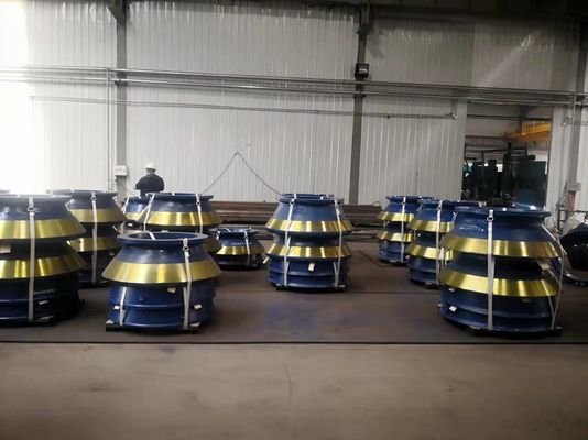 HP300 Conus Crusher Mining Equipment Parts Concave and Mantle com norma ISO-9001