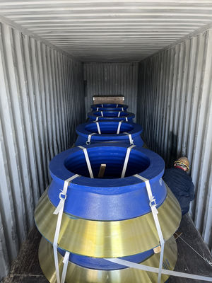 HP300 Conus Crusher Mining Equipment Parts Concave and Mantle com norma ISO-9001