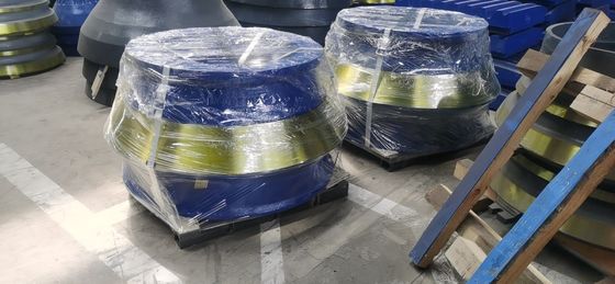 Forro de taça de manto de aço de alto manganês para o triturador de cone OEM Peças de desgaste fundição mineração