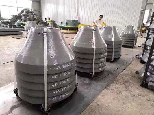 442.8821 Mantle gama em todo o mundo em equipamentos de mineração cone triturador peças de desgaste