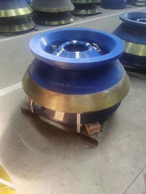 Placa de revestimento durável para processamento de fundição de triturador de cone da série HP Tipo OEM aceito