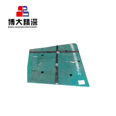 Placa de proteção para triturador de mandíbulas e triturador de cone de pedra para atender às exigências do cliente