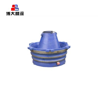 GP série Stone Cone Crusher wear Parts Mantle com processo de forja e opções de cor