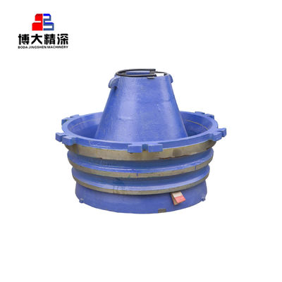 GP série Stone Cone Crusher wear Parts Mantle com processo de forja e opções de cor