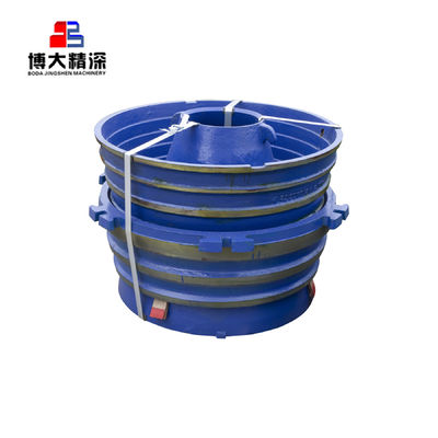 GP série Stone Cone Crusher wear Parts Mantle com processo de forja e opções de cor