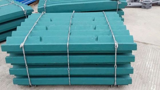 Opções de design vibrante Chave Plate para mineração cone triturador em lojas de materiais de construção