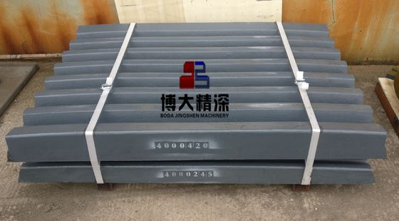 400.1101 Chave plate for cone crusher spare wear parts in manufacturing.