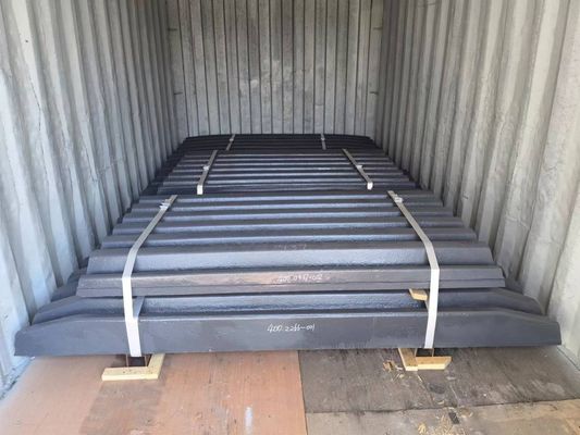 400.1101 Chave plate for cone crusher spare wear parts in manufacturing.