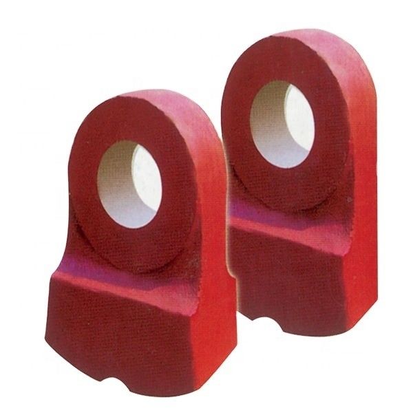 Peças de desgaste do triturador de impacto de aço de alto manganês Cabeça de martelo para triturador no moinho de martelo