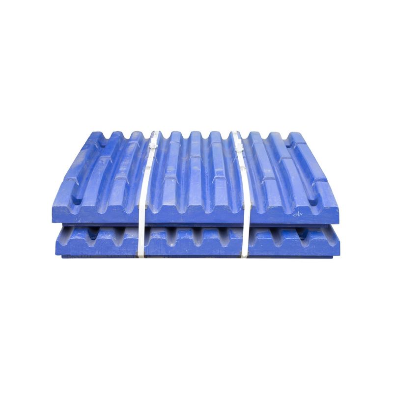 Triturar Liner de manganês de alto nível C125 triturador de mandíbula peças de desgaste placa mandíbula com design