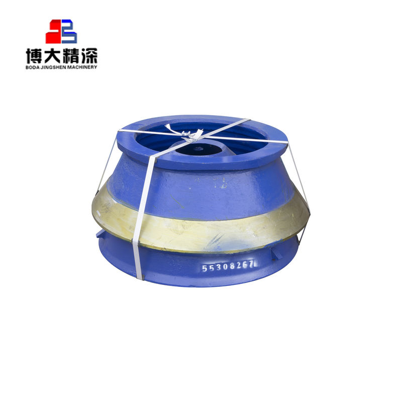HP100 HP200 HP300 Cone Crusher wear Parts Mantle e Bowl Liner para trituração duradoura