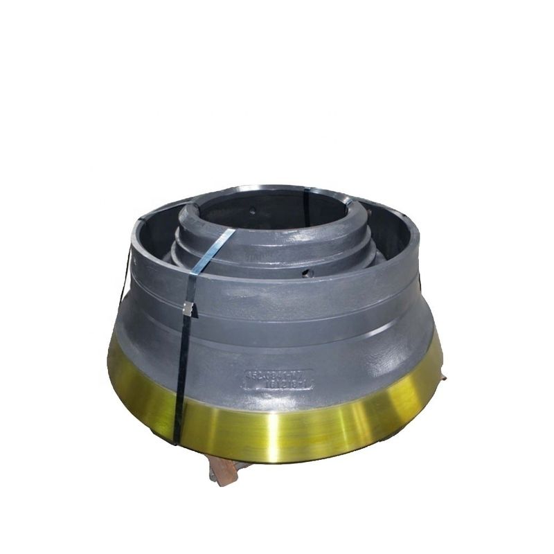 CH440 MN18 CR2 Cone Crusher Acessórios Mantle Bowl Liner Casting para Mineração de Energia