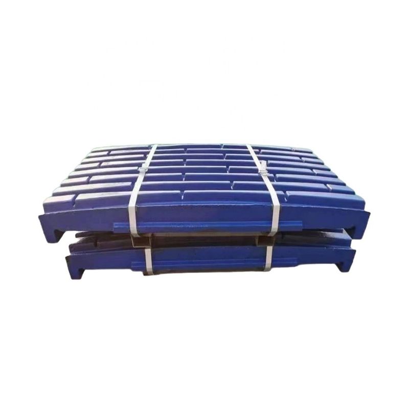 Triturador de mandíbulas Usar placa de mandíbula fixa 814320042100 para triturador de máquina tipo C100