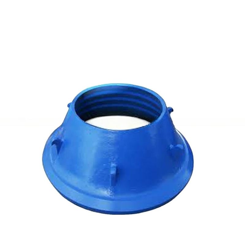 TEREX Cone Crusher Mantle Bowl Liner Peças de desgaste para mineração de minério em variações coloridas