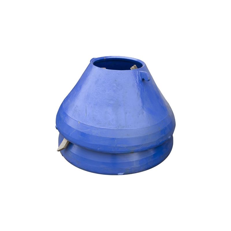 Peças de fundição de alto nível Manteiga côncava de revestimento de taça para o processamento de triturador de cone Tipo
