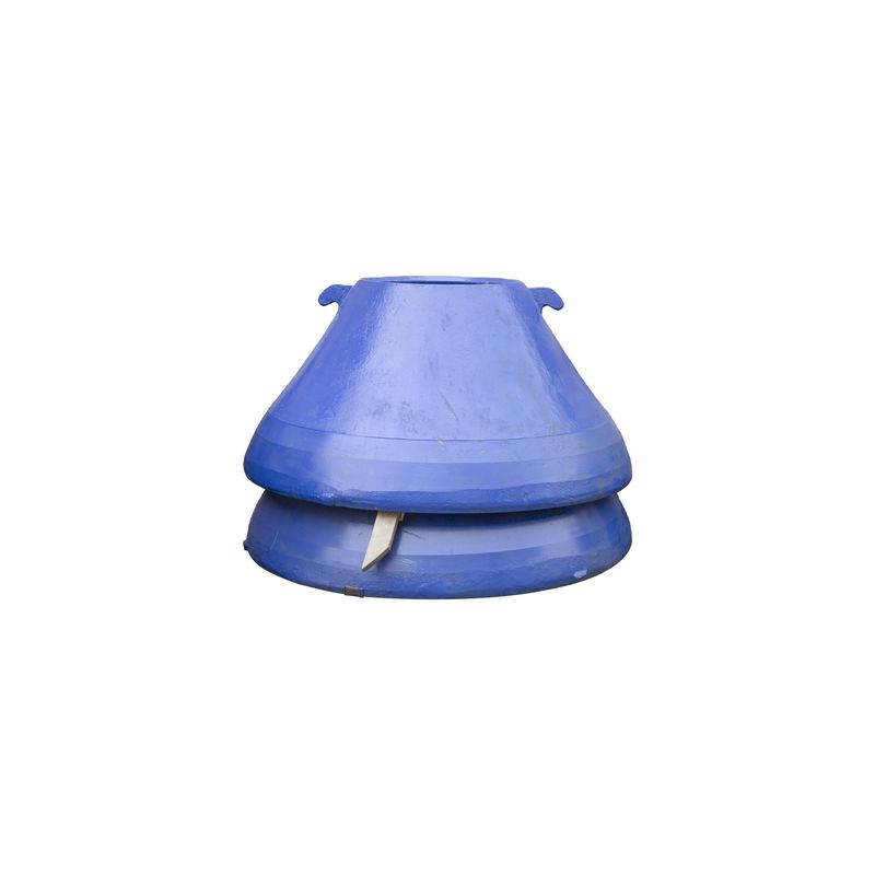 Aço com alto grau de manganês GP500 11F Triturador de cônicos Mantle Bowl Liner para máquina de mineração usada