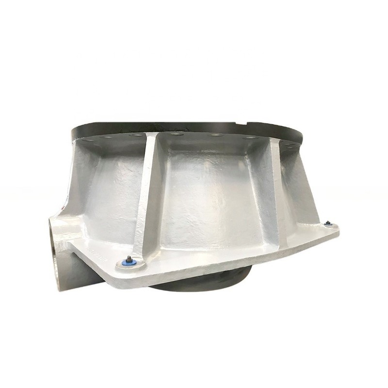 Forjamento Machining Quadro inferior para GP500S cone triturador usado no processo de mineração de minério