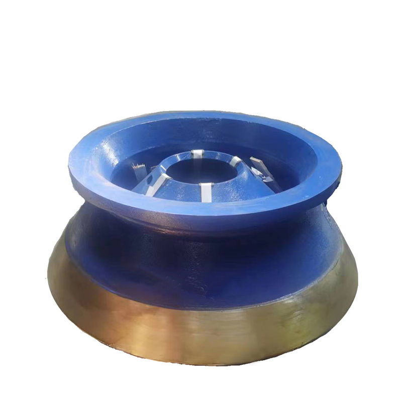 Placa de revestimento durável para processamento de fundição de triturador de cone da série HP Tipo OEM aceito